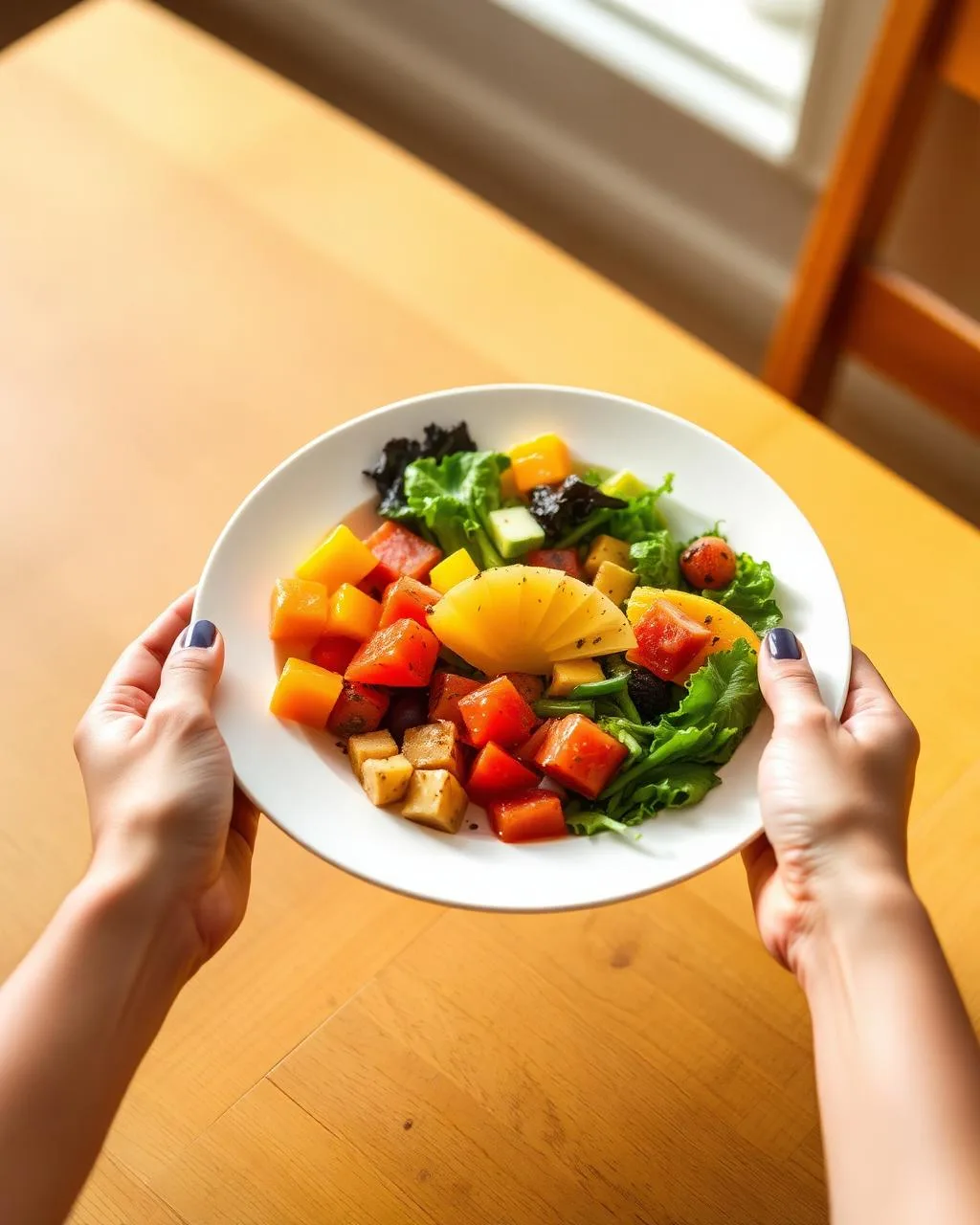 Healthy meal supported by PPIA